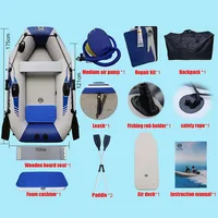 Надувная гребная лодка на 1 человека#3