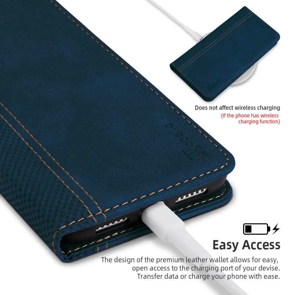 

Luxury Leather Wallet Flip Phone Case For iPhone 11 Pro Max 12 X XR XS MAX 6 6S 7 8 Plus SE 2020 Full Protection TPU Back Cover