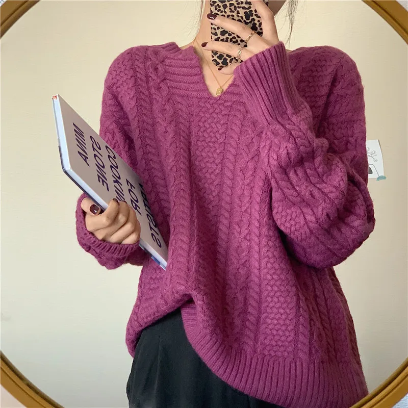 Вязаный женский пуловер весна-осень 2020 модный свитер на одно плечо сексуальный