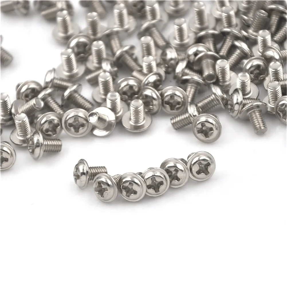 

100Pcs M3 Screw M3X5 5mm PC Case Hard Drive Precision PSU 6/32" Hex Screws For Computer Floppy DVD ROM Motherboard 7mm