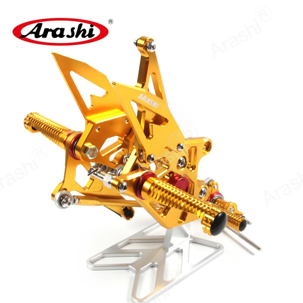 ARASHI для HONDA CBR600RR 2007-2008 Rider Rearsets CBR 600 CBR600 RR 2007 2008 07 08 Регулируемые подножки для ног