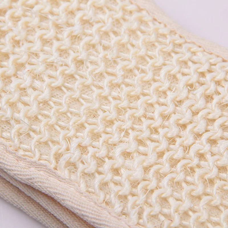 Сизалевая полоска для купания горячая скруббер-губка полотенце отшелушивающий