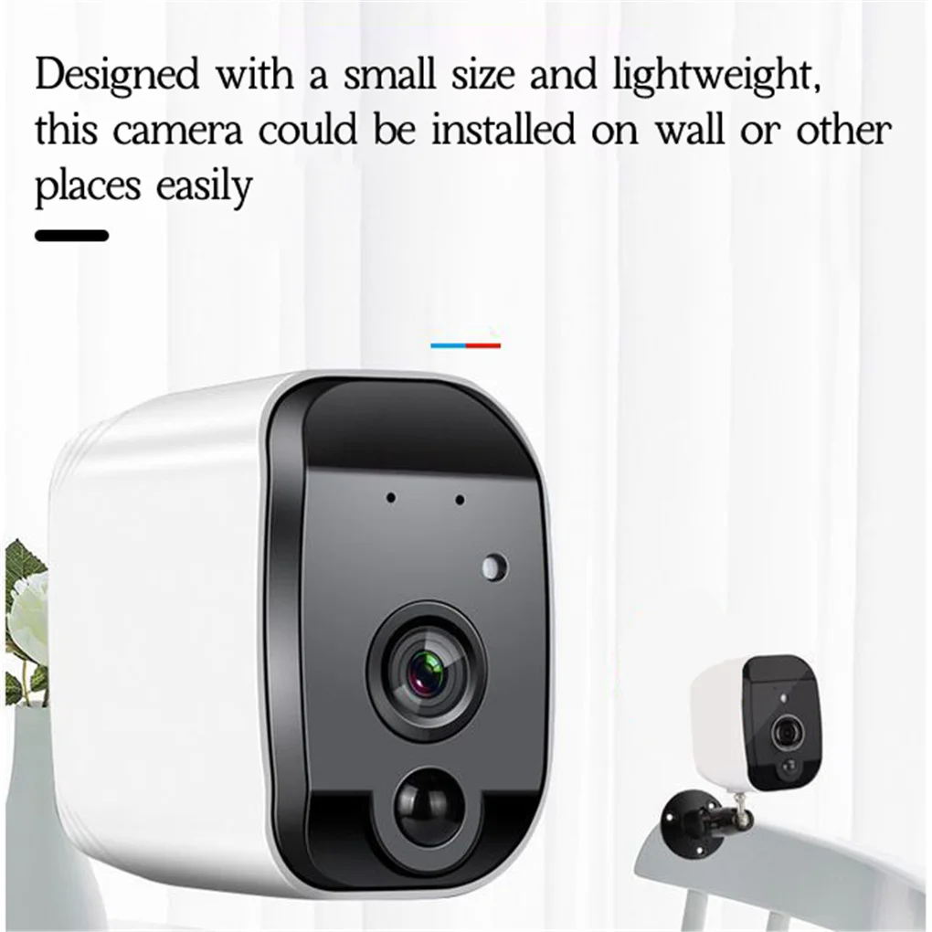 

Camera WiFi Wireless PIR Sensor Camera Night View Security Talkback Device for Home Office