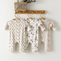 spring newborn baby clothes cute baby jumpsuits infant boys girls long sleeve cotton body suits outfits baby girl boy clothing