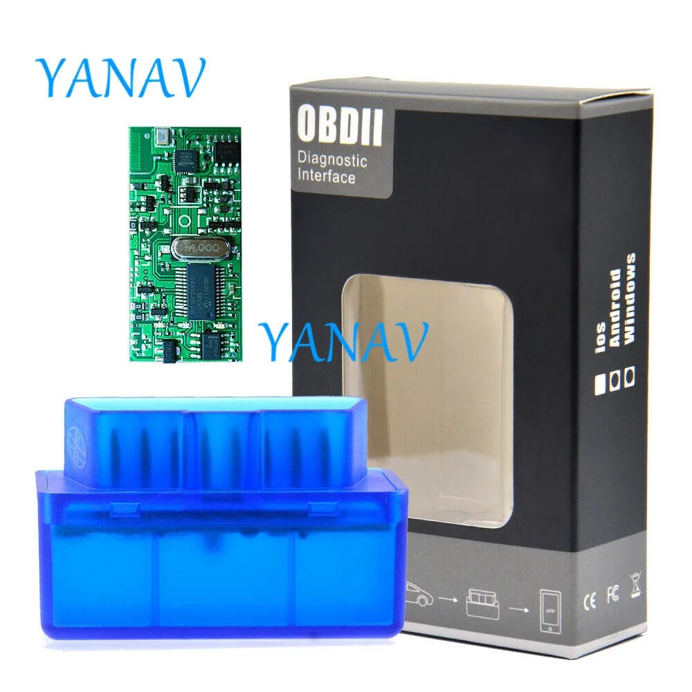 Супер Мини ELM327 Bluetooth V1.5/V2.1 Mini Elm 327 obd2 сканер OBD Автомобильный диагностический