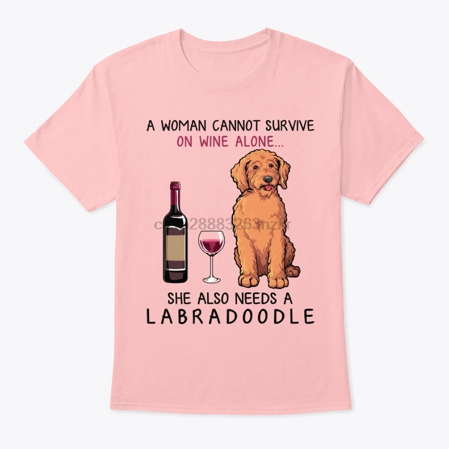 Мужская футболка с лабрадодом и винным принтом забавная собакой женская