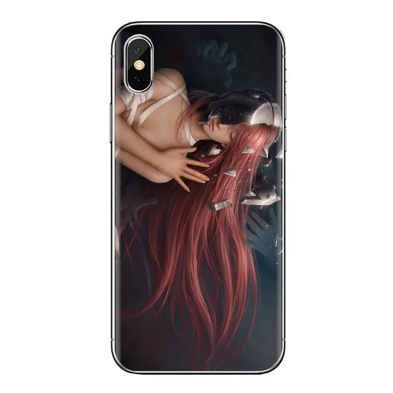 Корпус Эльфийская песня anese Аниме Манга квином для samsung Galaxy S2 S3 S4 S5 мини S6 S7 край S8 S9