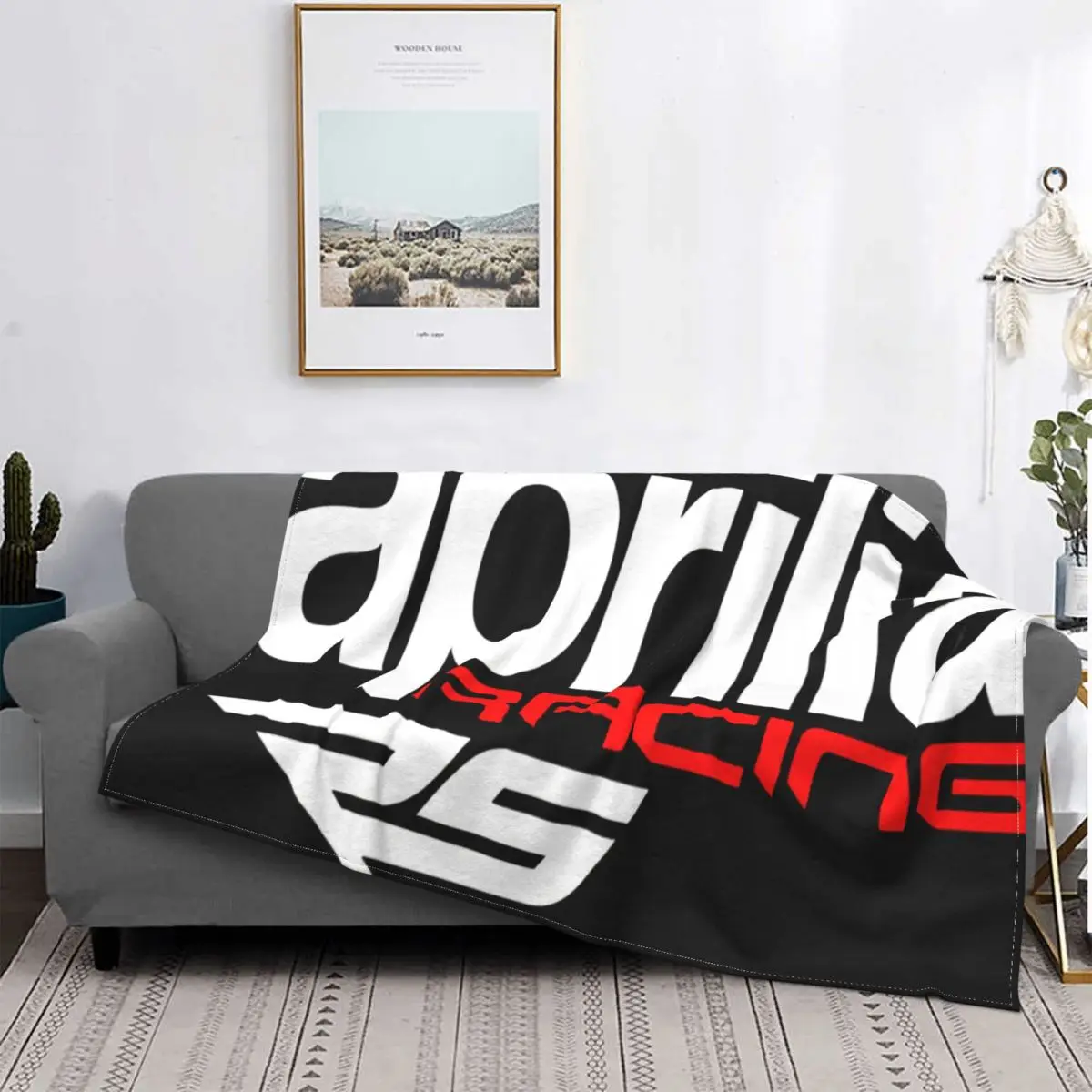 

Manta deportiva Aprilia Rsv 1000 R, colcha de cama a cuadros, manta, manta