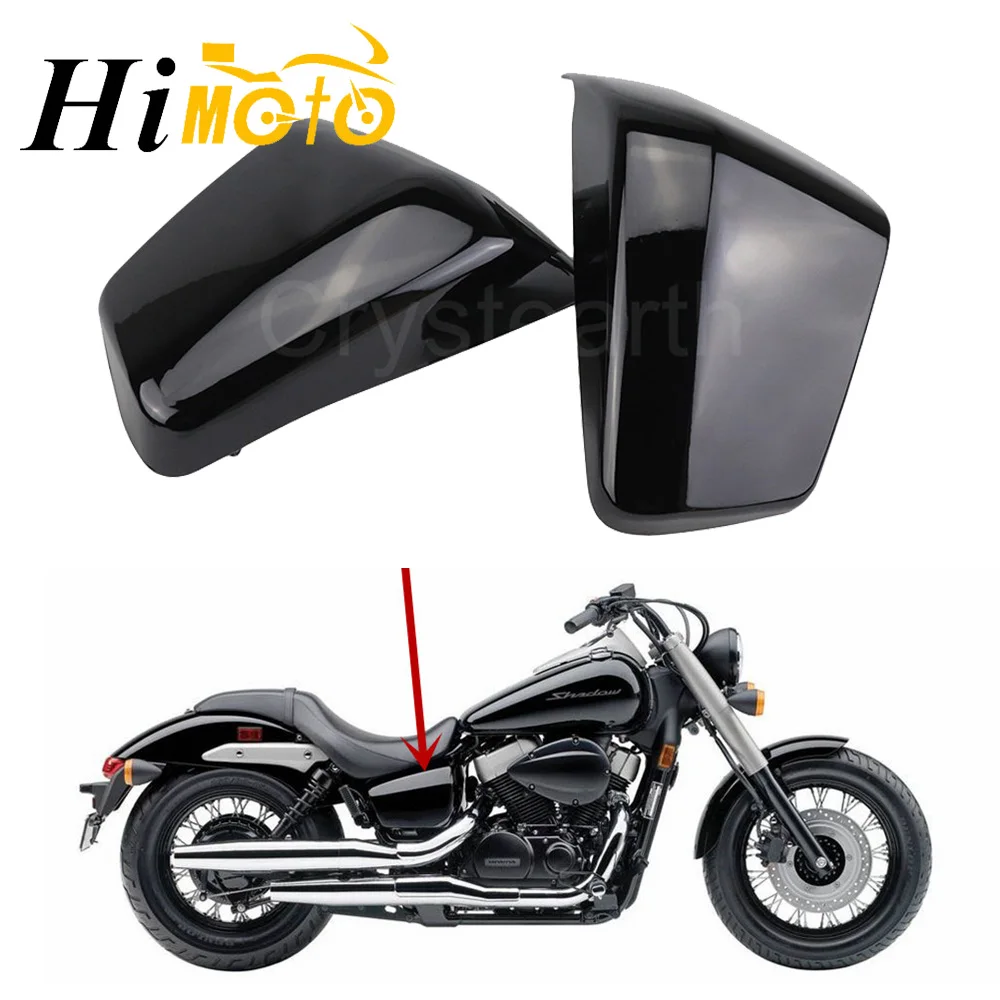 Мотоциклетные батареи Боковые Крышки обтекатели для Honda Shadow ACE 750 VT750 VT750CD VT400 2004 2011