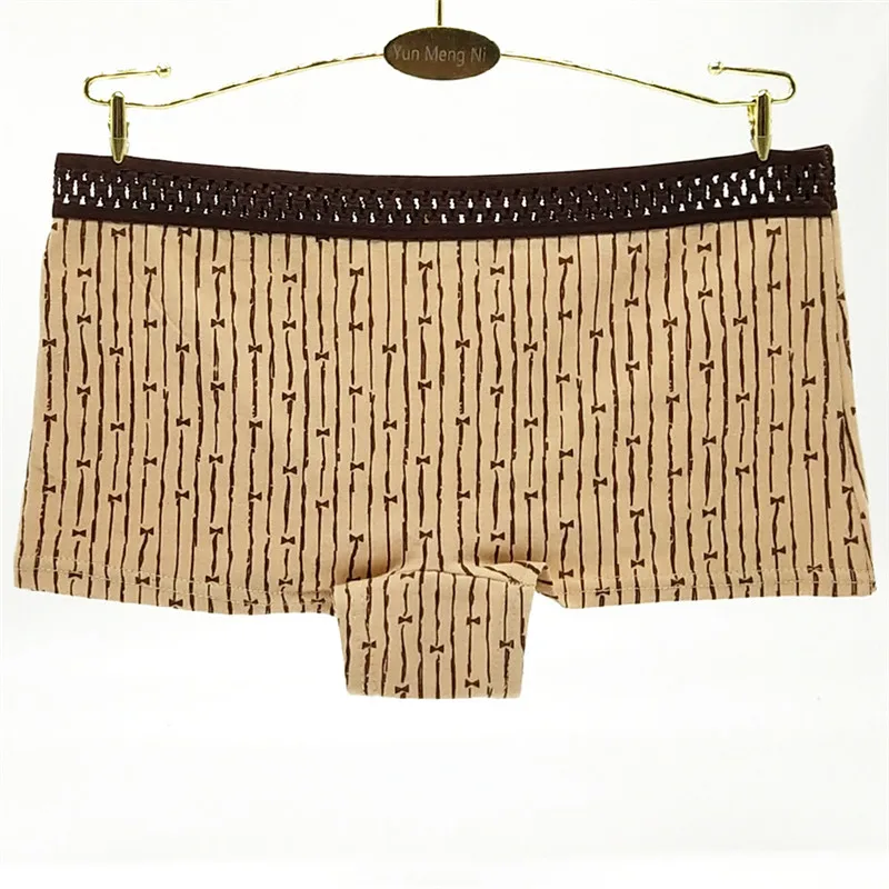 6 шт до середины талии Женский нижнее бельё для мальчиков шорты белье модная с