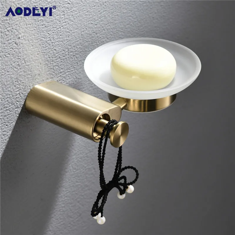 Роскошный набор аксессуаров для ванной комнаты позолоченная латунная вешалка