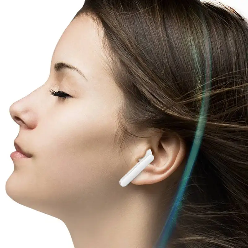 Беспроводные bluetooth наушники V2 TWS бинауральные HD звонки Hi Fi басы стереонаушники