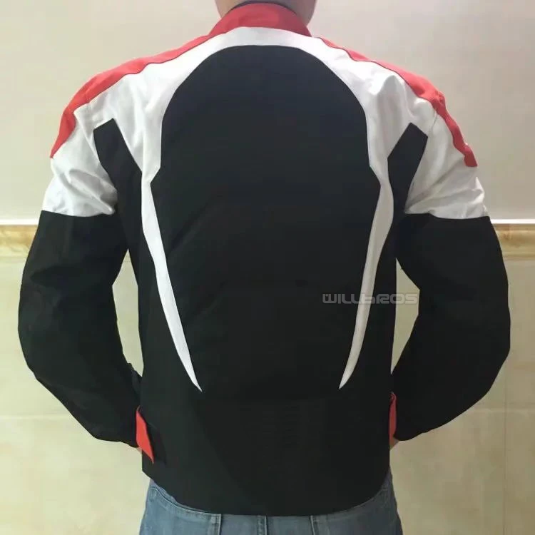 Черные куртки мотоцикл ATV велосипед внедорожные текстильные уличные Мото Гонки