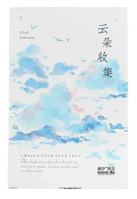 143mmx93mm sky cloud paper postcard(1pack=30pieces)