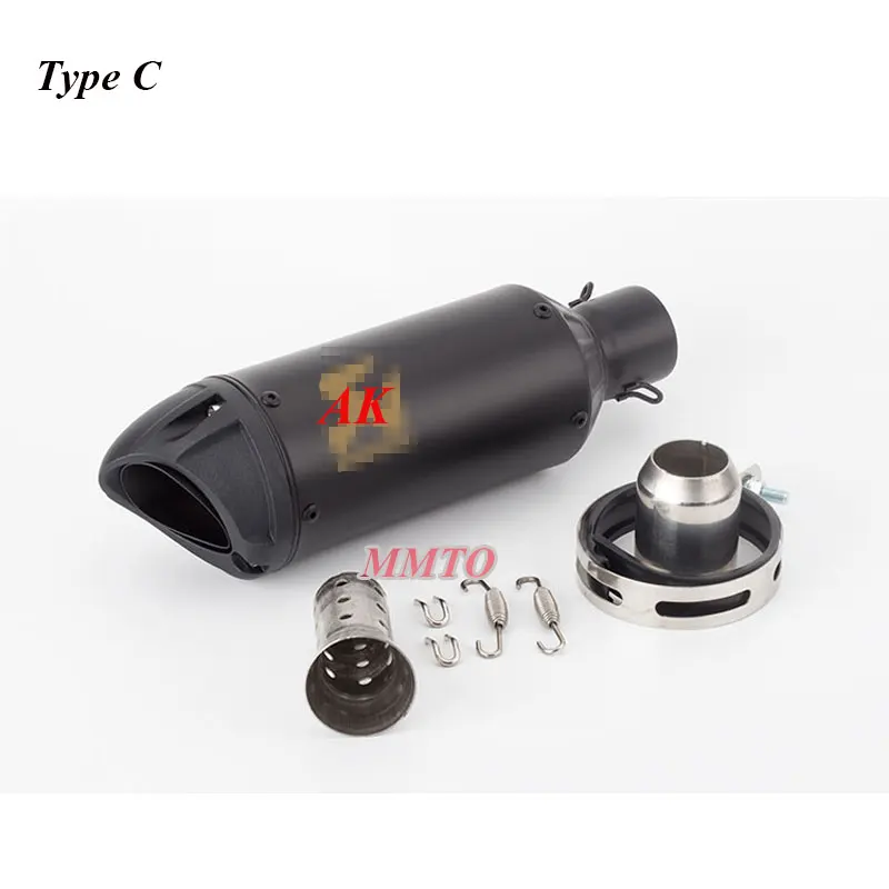 Akrapovic Escape Moto 51 мм выхлопная труба мотоцикла SC глушитель для мотокросса Pitbike YZF Ninja400