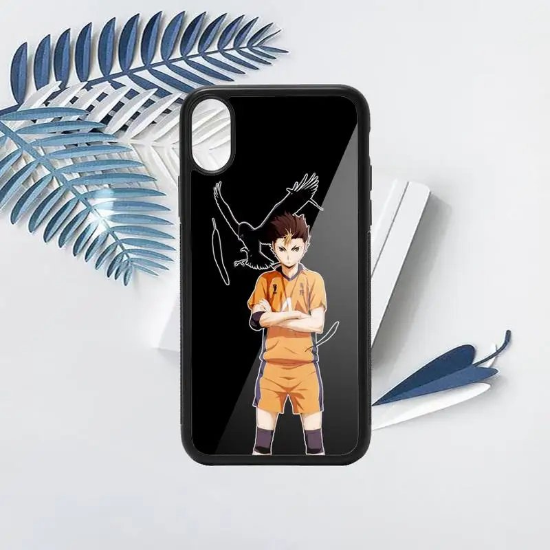 

Haikyuu Hinata Japanese anime Phone Case PC for iPhone 11 12 pro XS MAX 8 7 6 6S Plus X 5S SE 2020 XR