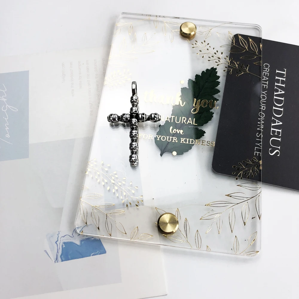 Кулон в виде Черепов Крест 2019 брендовые новые модные религиозные украшения