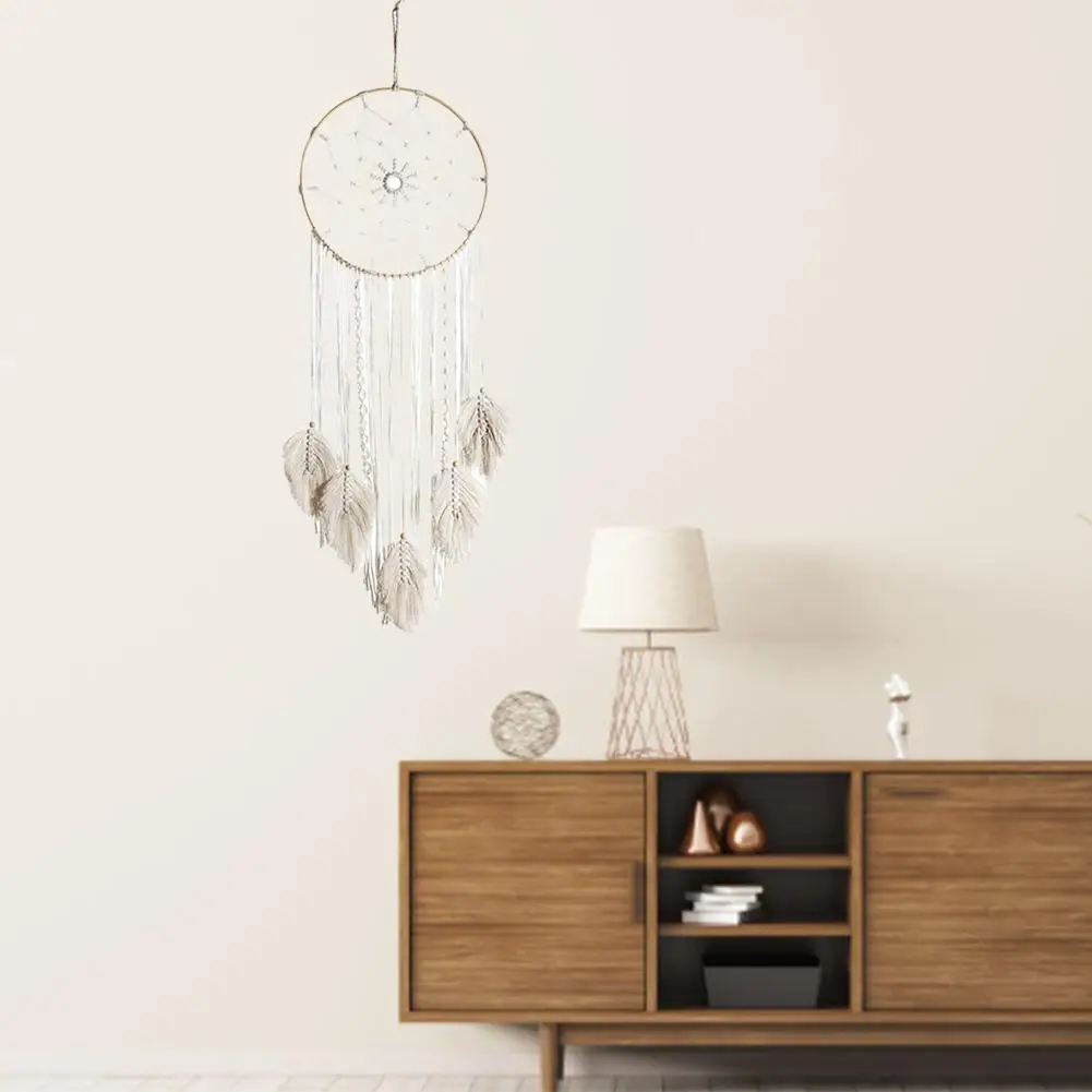 Bohemian Dream Catcher Tapestry Hand-woven Soft Wall Hanging Tassel Macrame Pendant Home Bedroom Decoration Dreamcatcher | Дом и сад