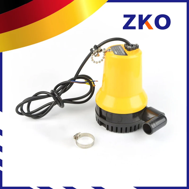 

New DC 12V Submersible Electric Water Pump 1620GPH Clean Dirty Pond Flood 6000L/H UK Plumbing Water Pumps Home Improvement