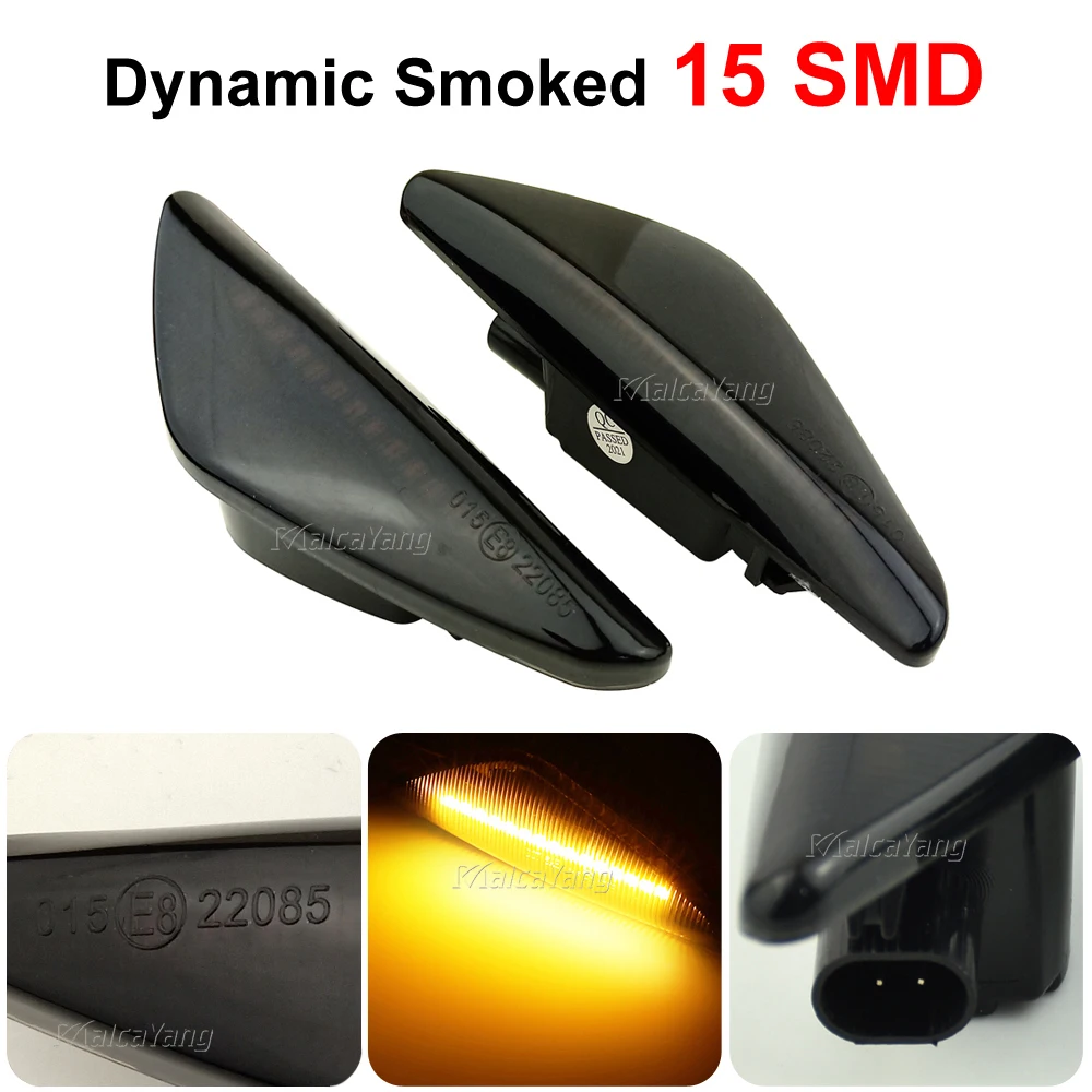 

Flowing Turn Signal Lights Dynamic Car LED Side Marker Sequential Indicator Blinker For BMW X6 E71 E72 X5 E70 X3 F25