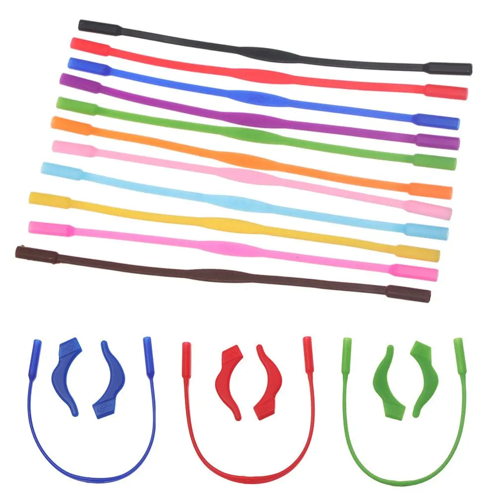 

Accessories Outdoor Silicone Anti Slip Eyeglass Holder Anti-skip Band Glasses Ear Hooks Eyeglasses Grips