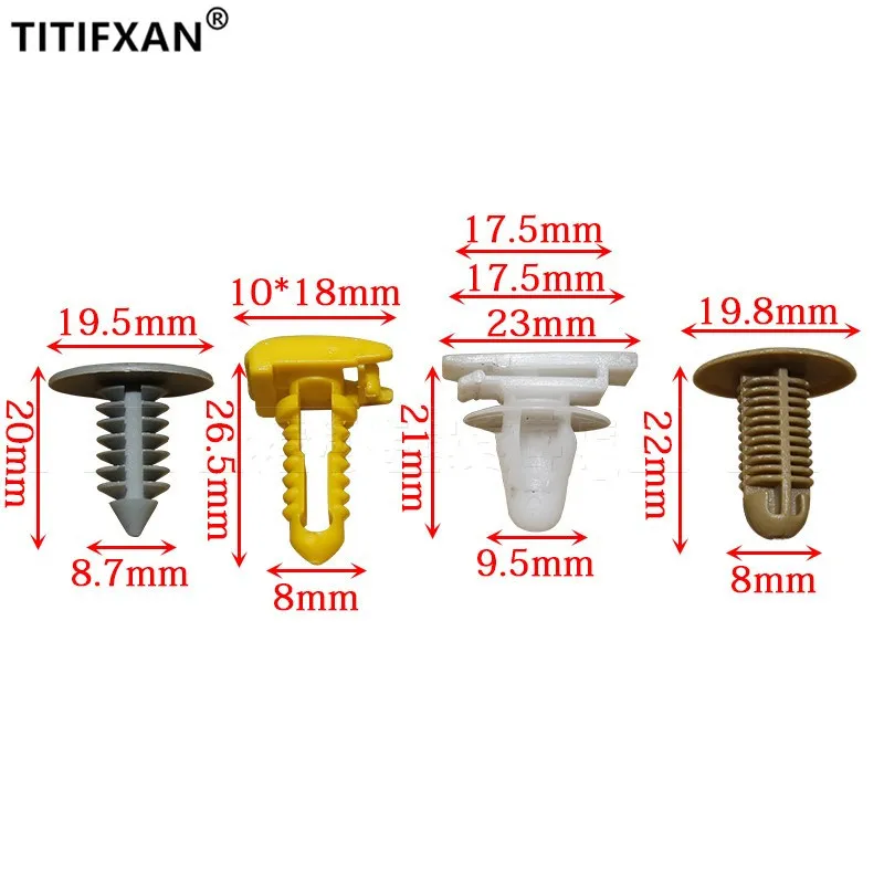 30 шт. пластиковые крепежные зажимы для крыши автомобиля|Клипсы и авто| |