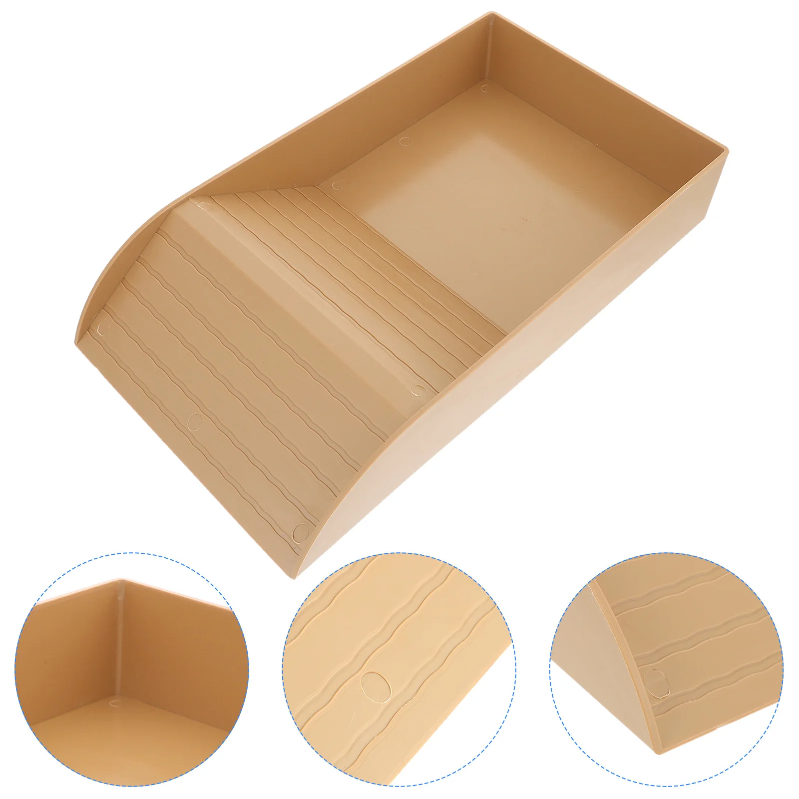 

Reptile Feeder Water Food Feeding Plastic Bowl Home Turtle Lizard Basin