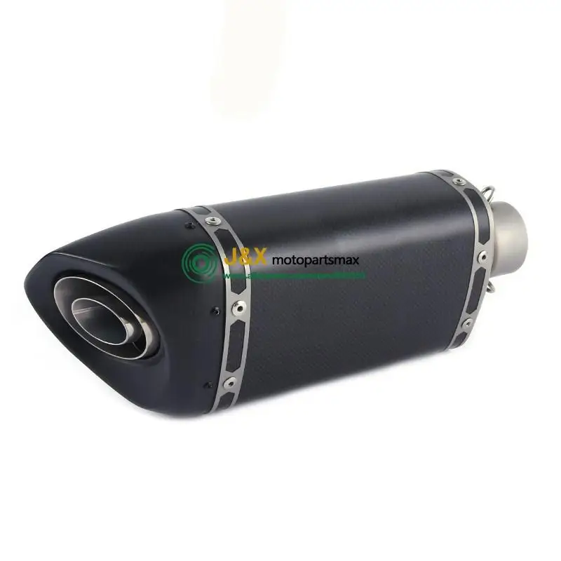 

Motorcycle Exhaust contact middle pipe + Muffler full system slip on for Kawasaki Z250 08-15 Ninja 300 13-16 Ninja 250R 08-12