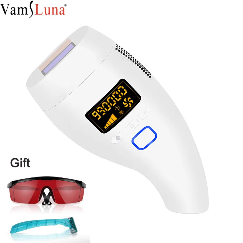 

New Permanent Hair Removal, IPL Epilator Hair Removal Machine, 990000 Flashes Painless Intense Pulsed Light Epilator for Women