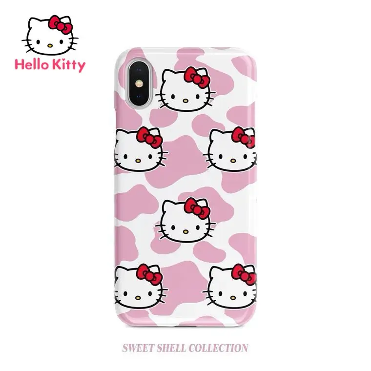 

Hello Kitty Phone Case for iPhone 6S/7/8P/X/XR/XS/XSMAX/11/12Pro/12mini Phone Cute Cartoon Case Cover
