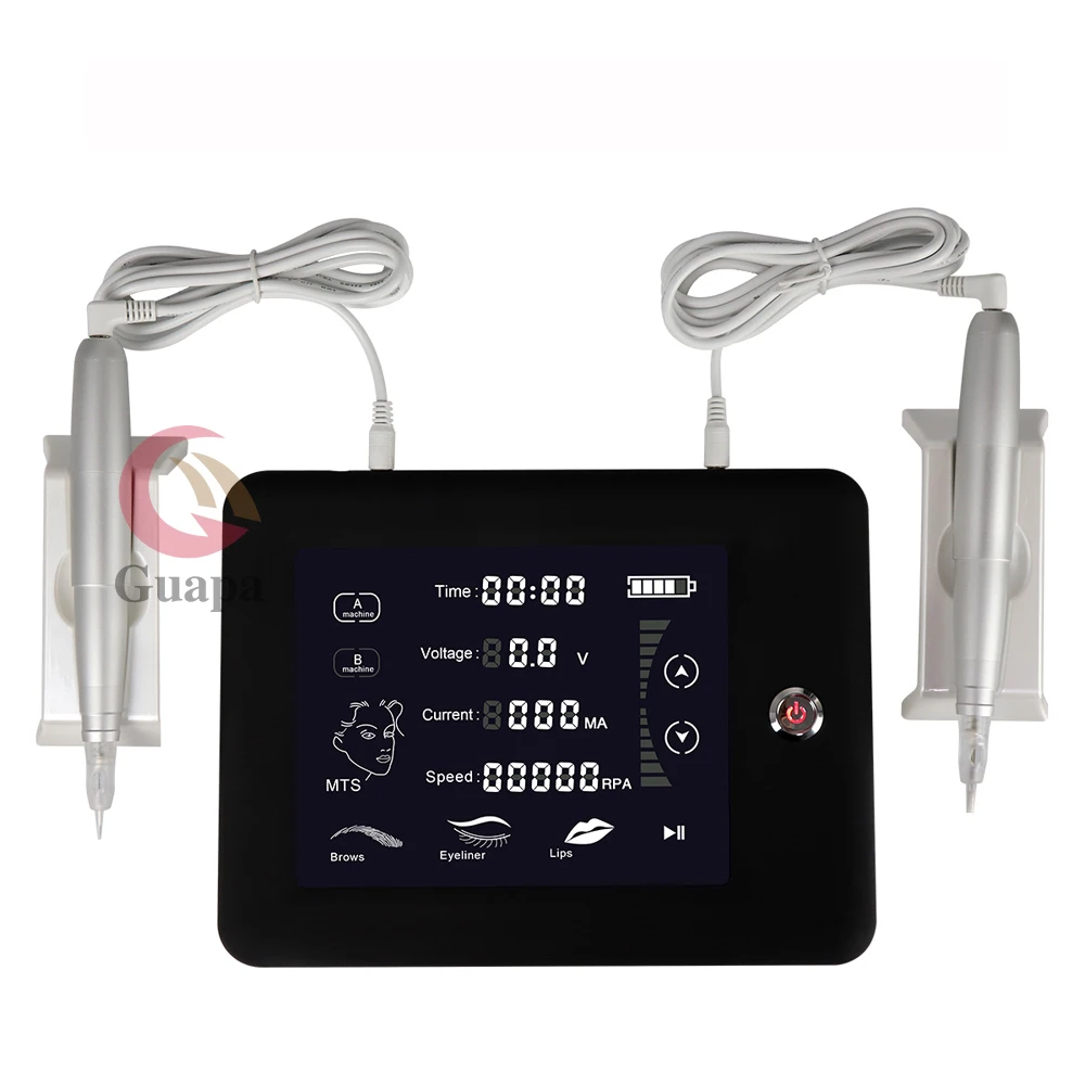 Цифровой сенсорный экран Перманентный макияж ручка машина набор для бровей губ