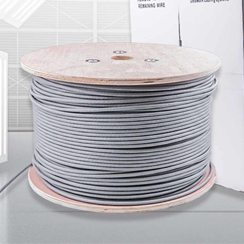 Сетевой кабель 10 м RJ45 Cat6A двойной экранированный многожильный провод 10G SFTP витая