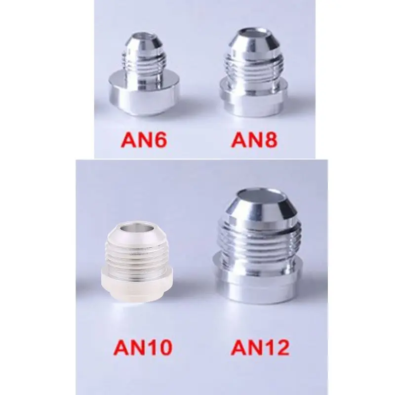 _ Сварочный фитинг для пайки Bung адаптер шланга топливный бак Алюминиевый винт