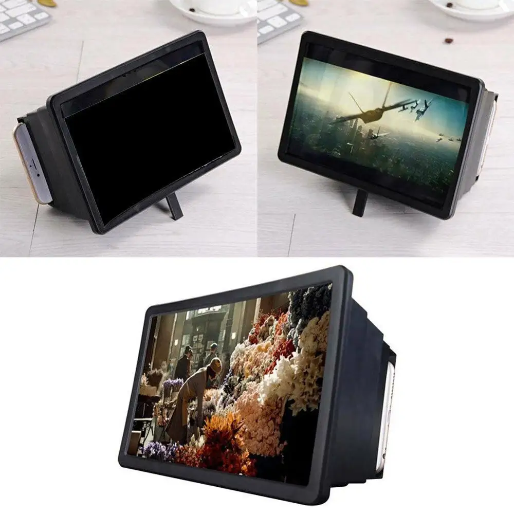 Мобильный телефон видео экран Лупа усилитель защита глаз дисплей увеличенный