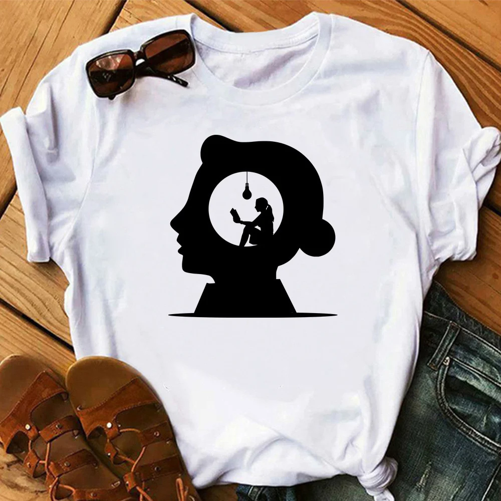

read T-shirt Women's High quality printing T-shirt Short sleeve Clothes TX9225