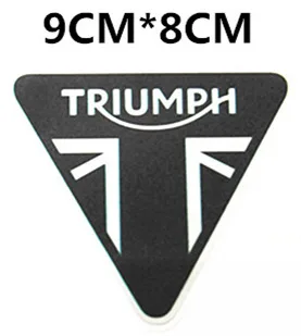 Гоночный шлем 3 м набор наклеек s для triumph логотип мотоциклетный топливный бак Предупреждение ющая этикетка Предупреждение ющая наклейка - Цвет: Многоцветный