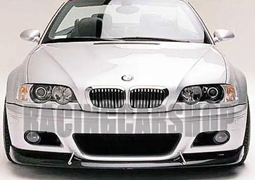 Окрашенный ACS стиль передний спойлер для BMW E46 M3 Бампер 1998 2005 B014F|Панар-штанги| |