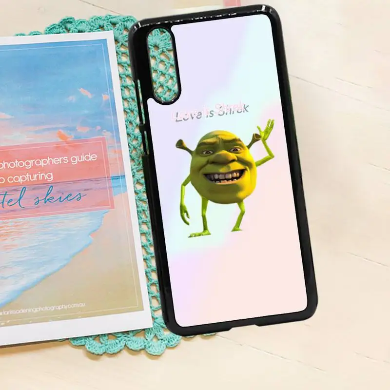 

Shrek cute funny cartoon pattern high quality luxury Phone Case PC for iPhone 11 12 pro XS MAX 8 7 6 6S Plus X 5S SE 2020 XR