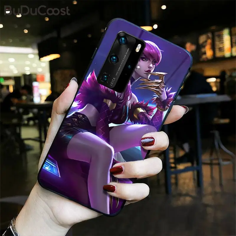 

KDA akali ahri evelynn kai'sa Phone Case for Huawei P30 P20 Mate 20 Pro Lite Smart Y9 prime 2019
