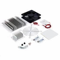 1pc thermoelectric peltier refrigeration cooler dc 12v semiconductor air conditioner cooling system diy kit