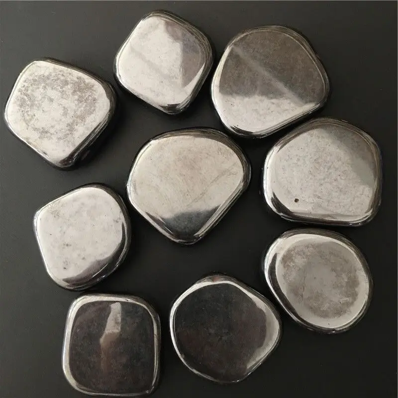 

2 шт. натуральный гематит, шероховатый камень, магнитный размагниченный не притягивает волшебный слабый магнитный камень для