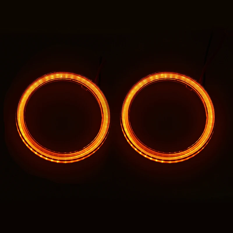 POSSBAY Ангельские глазки светодиодный COB Halo Ring автомобилей Angel Eyes DRL Габаритные огни