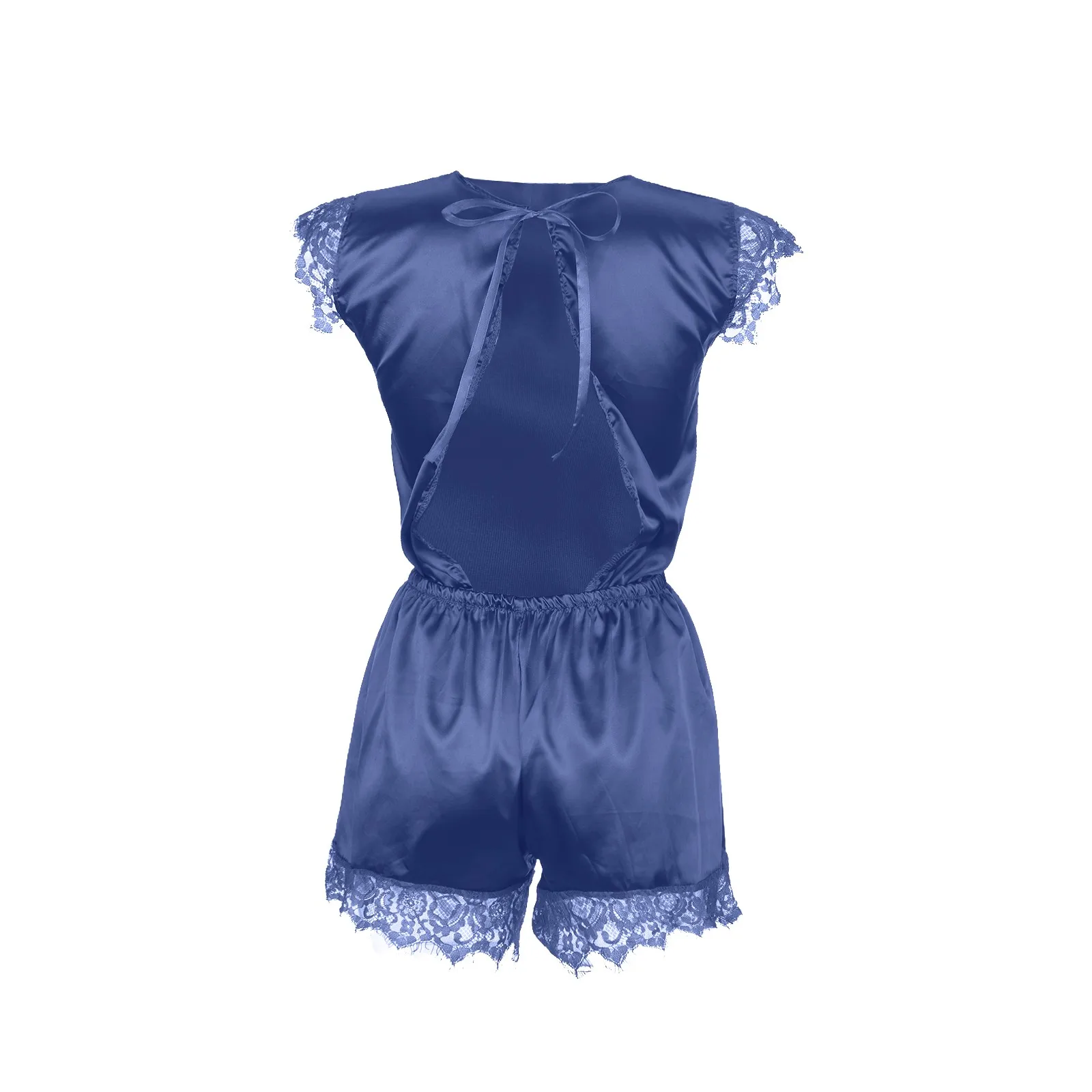 

Women's Pajamas Sexy Lingerie Sleepwear Pijama Teeddy Fashion Underwear Pyjamas Bodysuit Jumpsuit Lace Satin Silk Pajama Sets