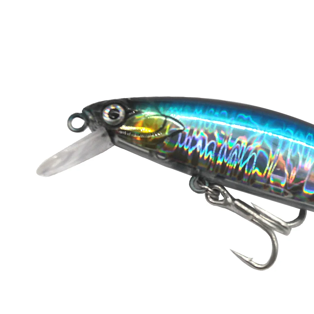 

TAF BASSKING 8cm/10g 10cm/14g Minnow Fishing Lure Quality Sinking Hard Bait for Carp Fishing 3D Eyes Artificial Wobblers