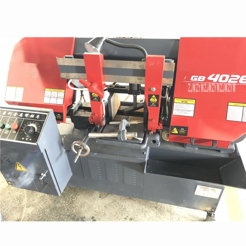 GB4028 Semi-automatic Horizontal Metal Band Sawing Machine High-quality Saw Cutting 380V 2.2KW (400*280mm) | Инструменты