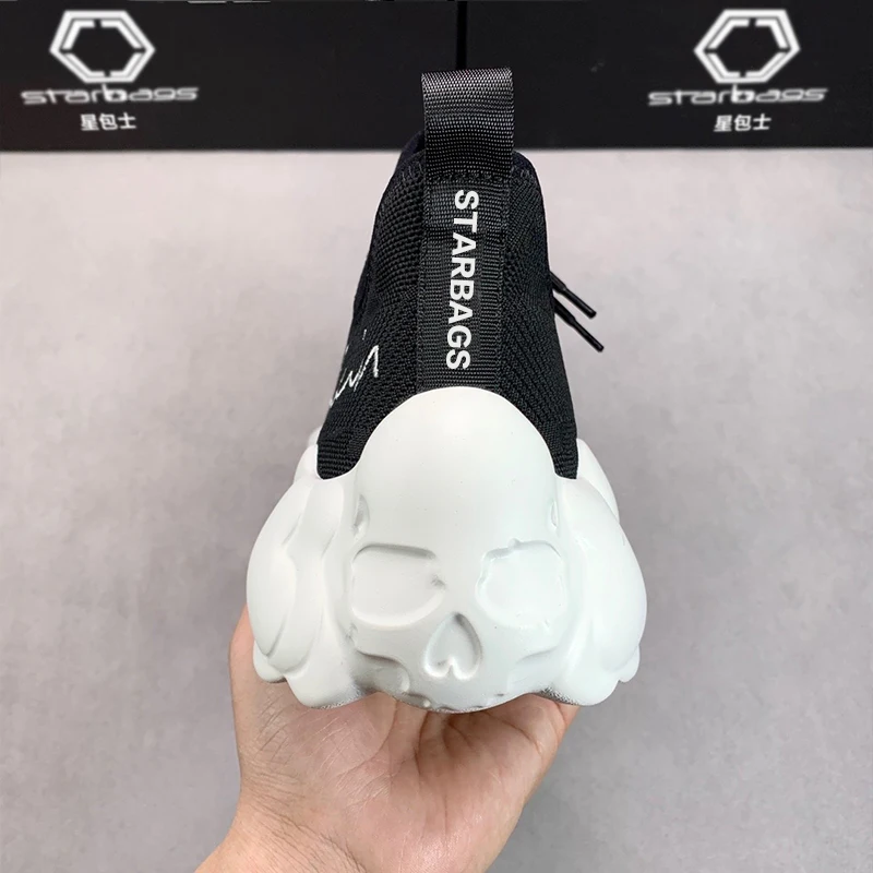 

Starbags PP sports shoes Italian design top luxury standard manufacturing leather flat sole men's shoes inner suede counter new