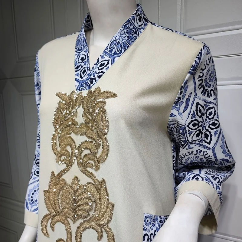 Ramadan Eid Mubarak Kaftan Saudi Abaya Dubai Turkey Islam Arabic Muslim Dress For Women Robe Longue Djellaba Femme Musulmane