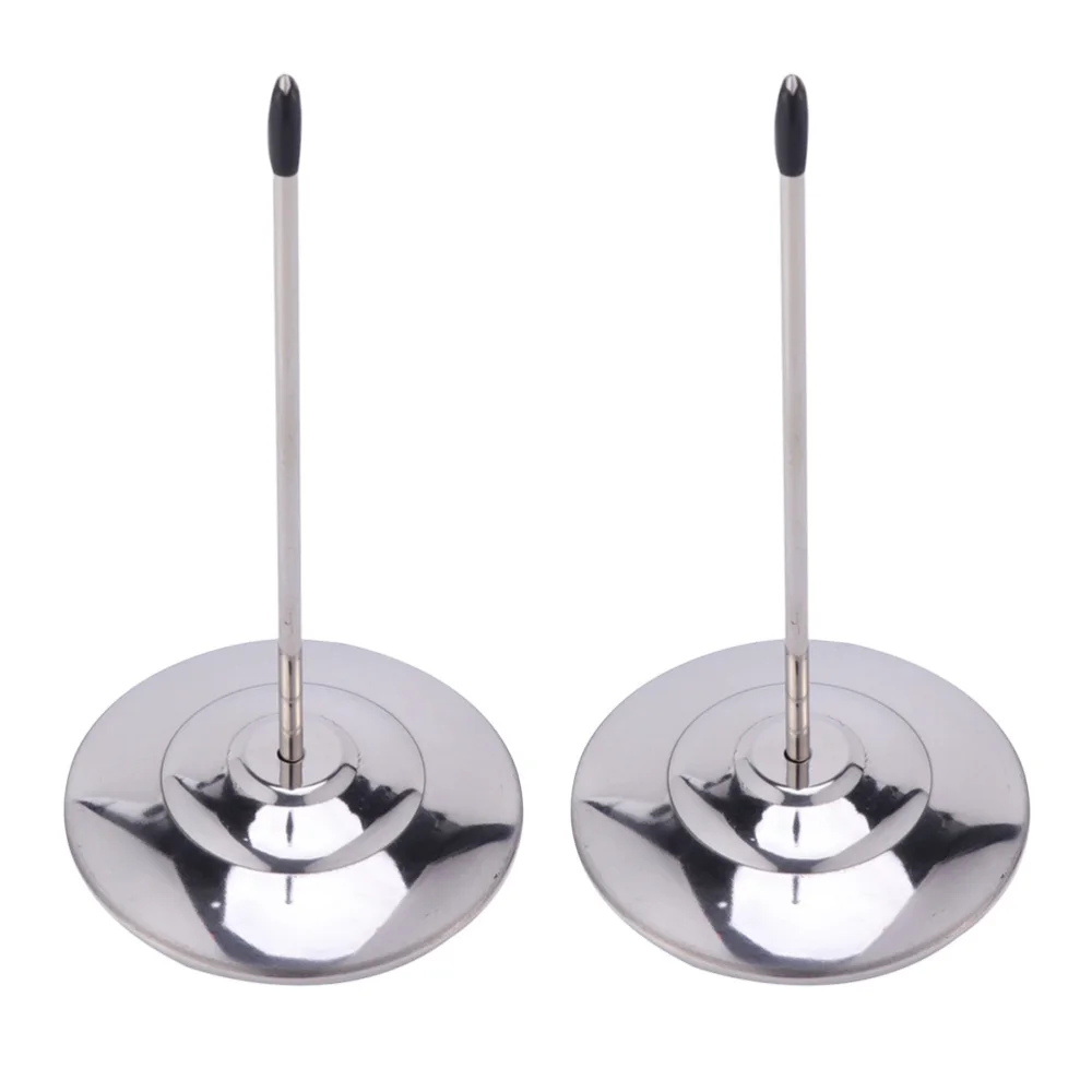 

2Pcs Straight Rod Paper Holder Desk Memo Holder Office Receipt Holder Organizer