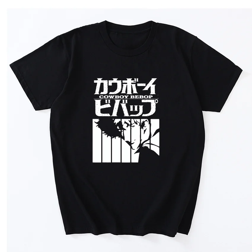 

Футболка из аниме «научная фантастика», Повседневная футболка с коротким рукавом, хлопковые топы, футболки, свободная удобная одежда в пода...