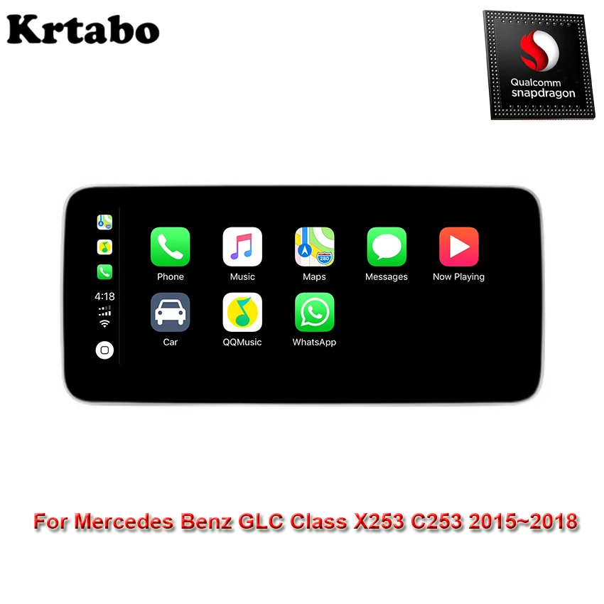 Автомобильное мультимедийное Радио Android для Mercedes Benz MB GLC Class C253 X253 2015 2016 2017 2018